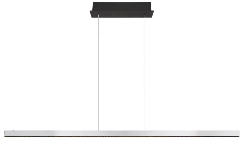 Dentsy 150cm Stål Taklampe Fra Globo Lighting - Med den smidiga touchknappen f&ouml;r av/p&aring; och den stegl&ouml;sa touchdimmern kan du enkelt justera ljusstyrkan efter &ouml;nskem&aring;l.