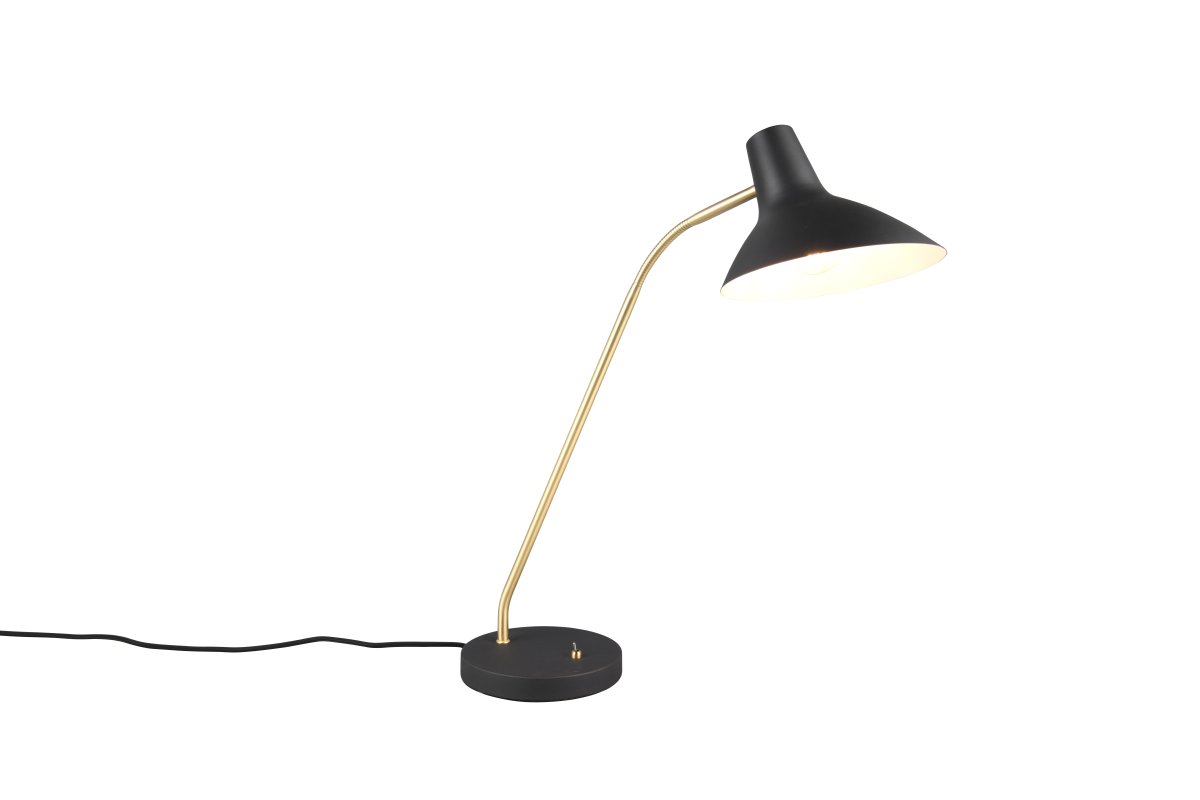 Traveller 54cm Svart skrivebordslampe Fra Trio Lighting - 