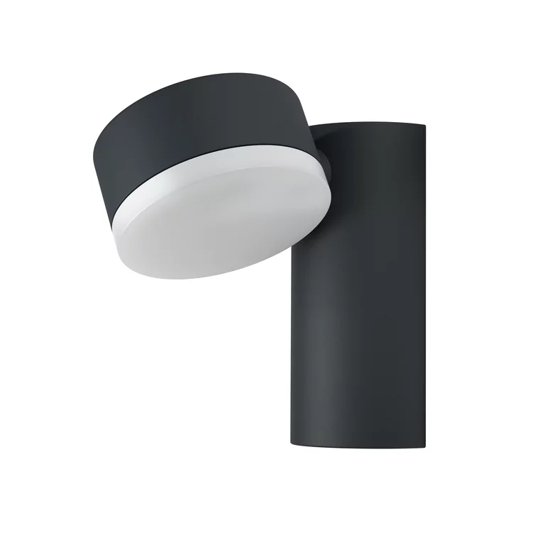 Spot Mørk grå utendørslampe Fra Osram - Den minimalistiska designen g&ouml;r att Spot passar perfekt f&ouml;r b&aring;de moderna och klassiska utemilj&ouml;er, vilket ger ett effektivt och riktat ljus.