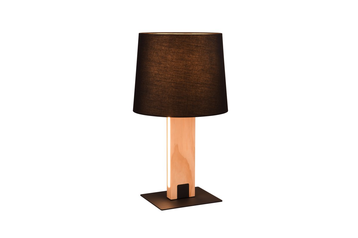 Rahul 50cm Svart bordlampe Fra Trio Lighting - 