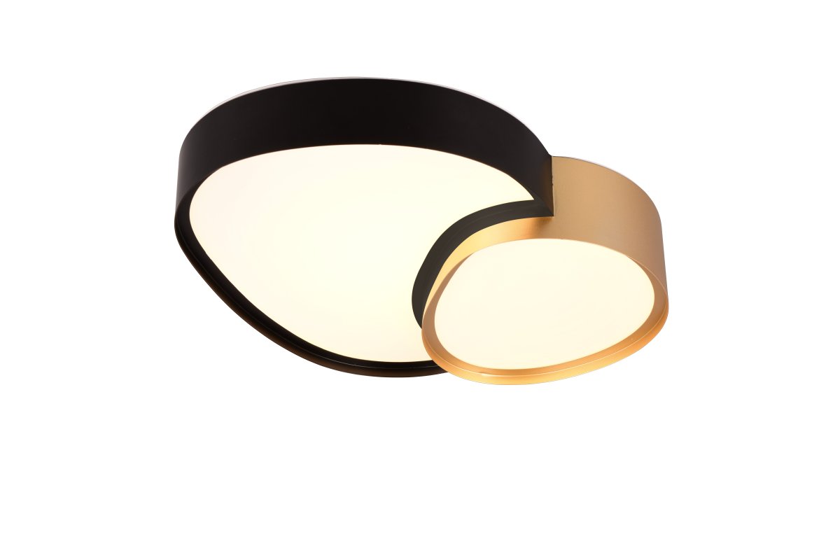 Rise 43cm Gull plafond Fra Trio Lighting - 