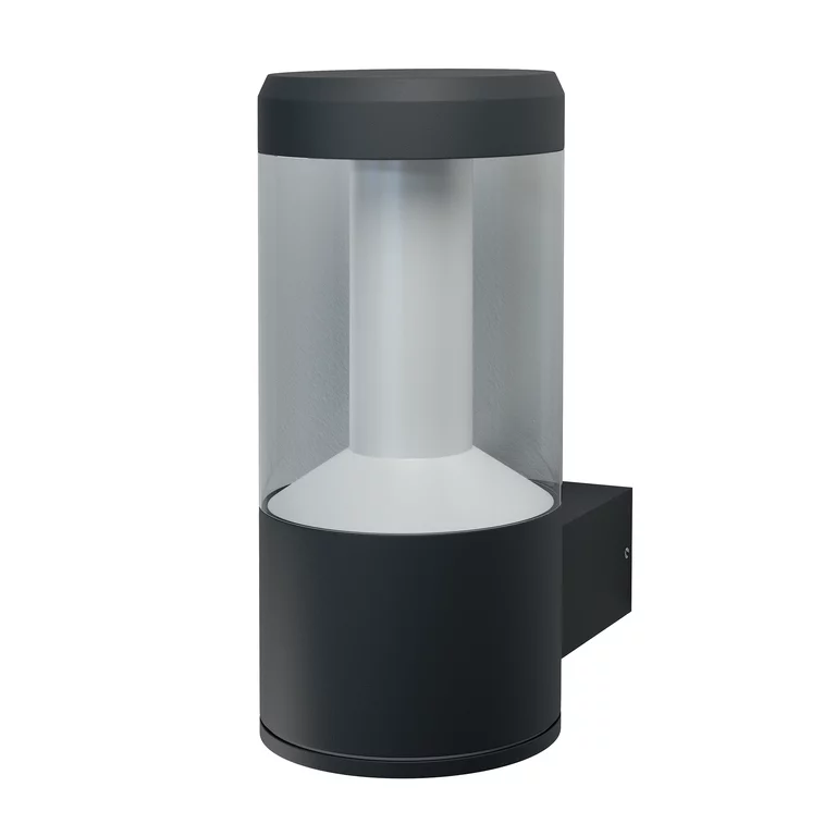 Lantern Modern Mørk grå utendørslampe Fra Osram - Lantern&nbsp;Modern &auml;r en modern och stilfull fasadlampa som ger b&aring;de funktion och elegans till din entr&eacute; eller uteplats.
