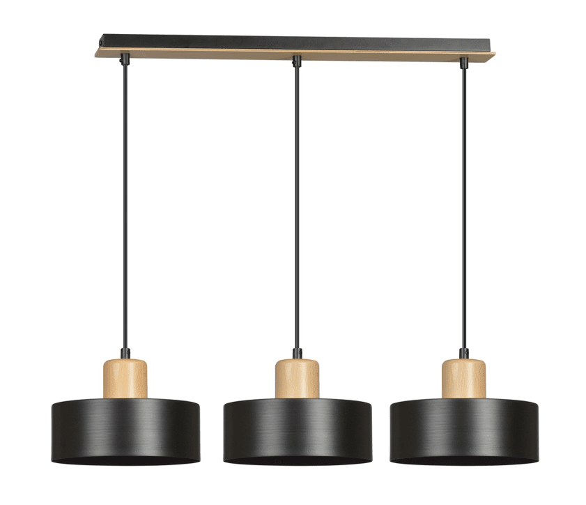 Torin 80cm Svart Taklampe Fra Emibig Lighting - Torin er en moderne serie taklamper med enkel form og stilig design &ndash; en modell som passer inn i nesten alle typer interi&oslash;r.