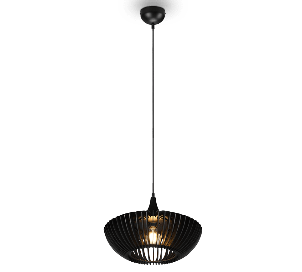 Colino Ø40 Svart Taklampe Fra Trio Lighting - 