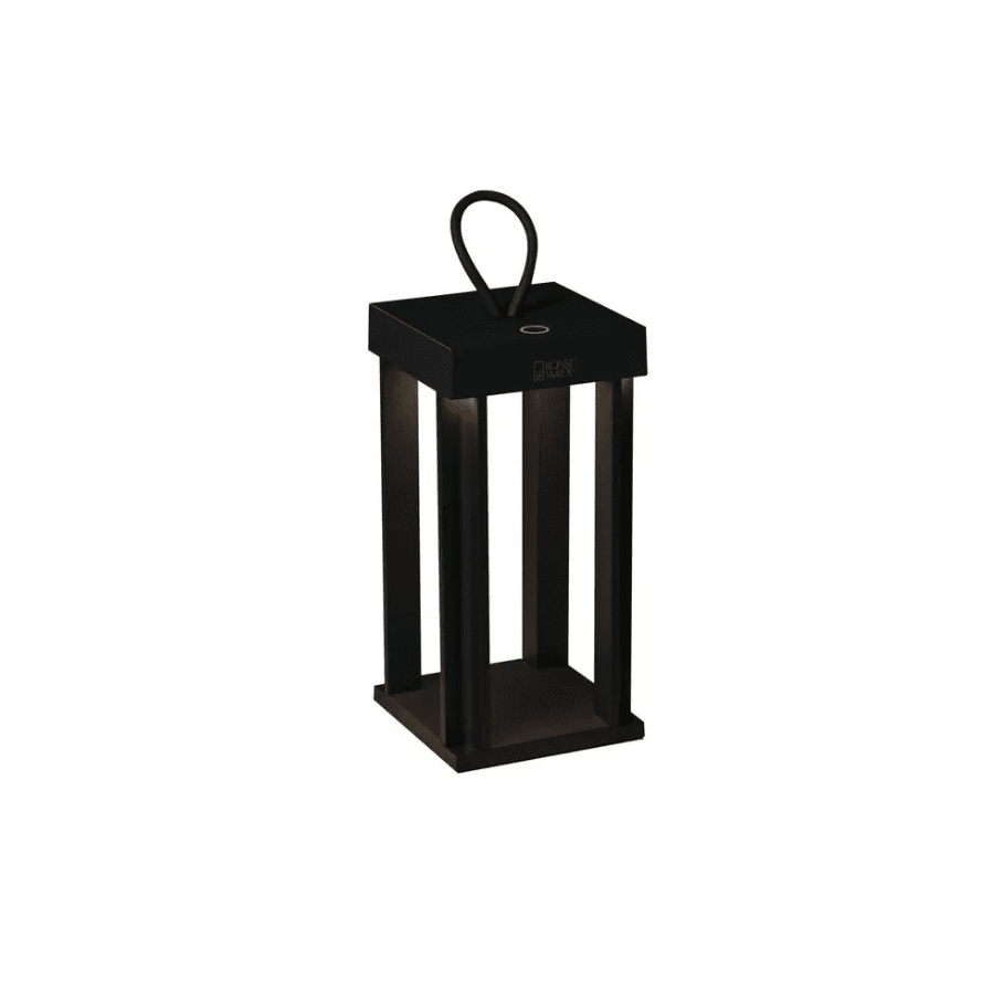Cannes 42cm Svart bærbar Fra Konstsmide - Lampen er utstyrt med en berøringsdimmer slik at du kan justere lysstyrke og fargetemperatur.