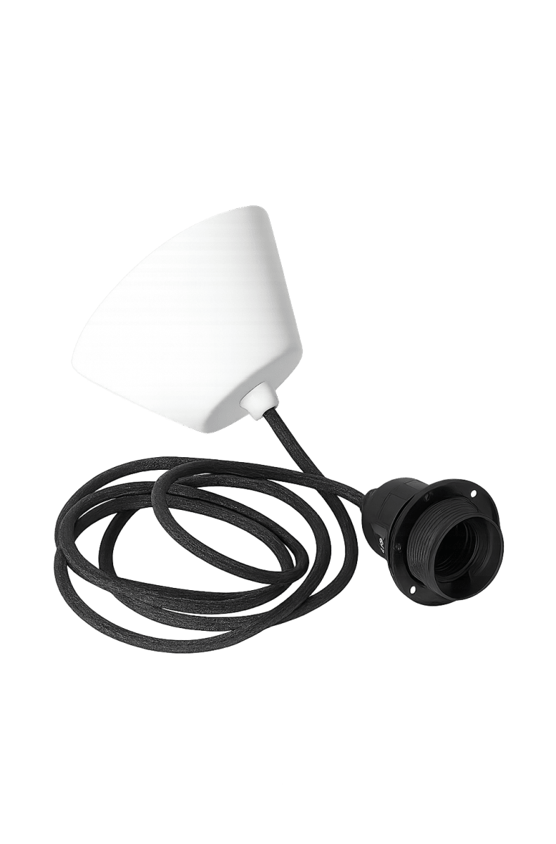 Takoppheng Tekstil 2m Svart Fra Alde & Lind - Fargen &laquo;svart&raquo; er n&oslash;ytral og passer til alle takskjermer uavhengig av farge.