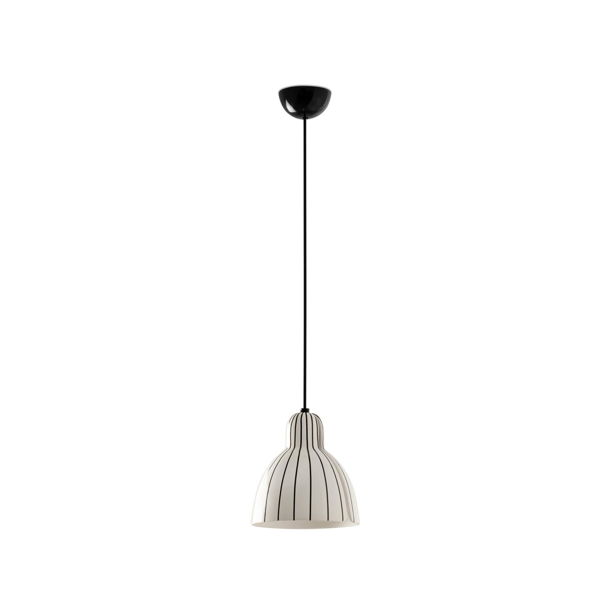 Venice Ø20 Svart og hvitt Taklampe Fra Faro Barcelona - Den er enkel &aring; montere selv og passer perfekt i b&aring;de hjem og offentlige milj&oslash;er.