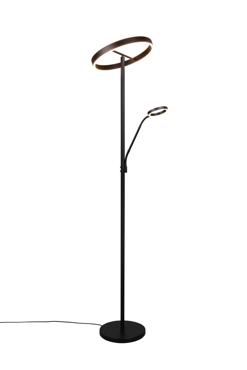 Willis Svart gulvlampe Fra Trio Lighting - 