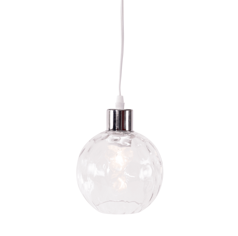 Julius Gjennomsiktig vinduslampe Fra Pixie Design - Julius vinduspendel i klart glass er en elegant og stilig pendel som skaper et vakkert lysspill i vinduet ditt.