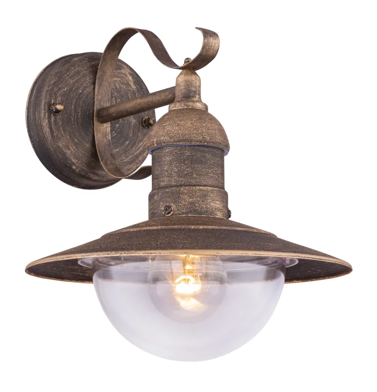 Linda Gull utendørslampe Fra Globo Lighting - Kombinera stil och funktion med Linda och skapa en inbjudande atmosf&auml;r runt ditt hem!