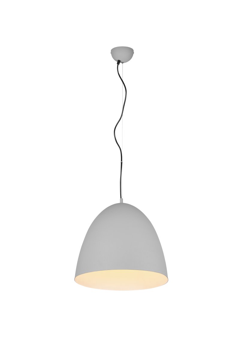 Tilda Ø40 Grå Taklampe Fra Trio Lighting - Tilda sprer et varmt lys og skaper en koselig atmosfære – perfekt for de som ønsker å heve følelsen i hjemmet sitt med en sofistikert detalj.