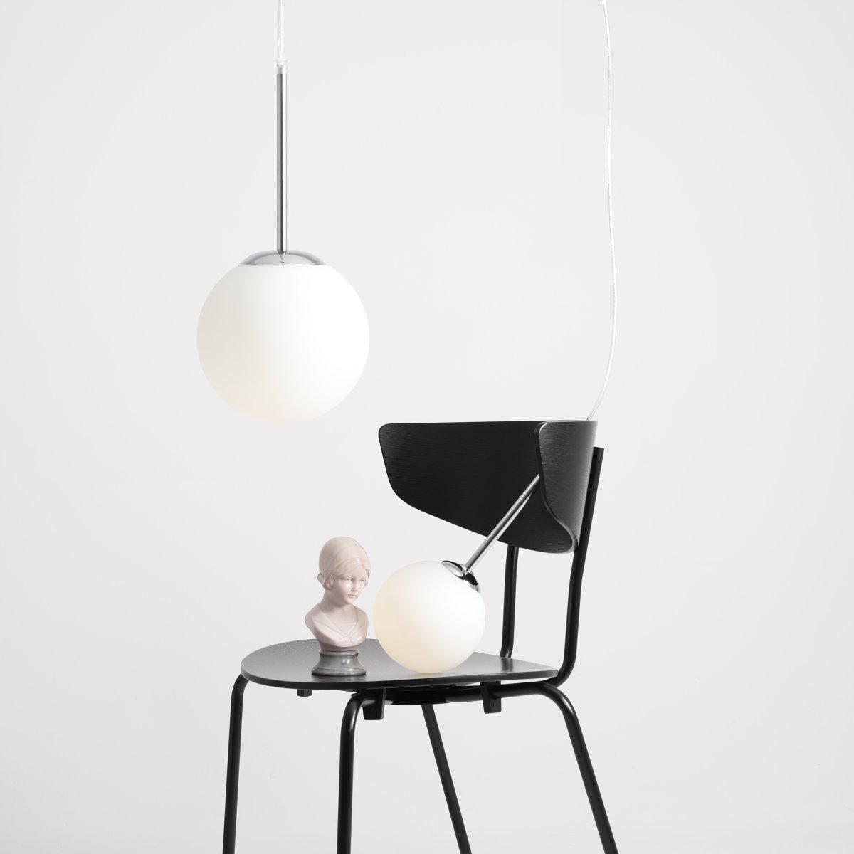 Bosso Ø20 Krom Taklampe Fra Artera - Det tidløse designet gjør den til den perfekte belysningen for både moderne og klassisk interiør.