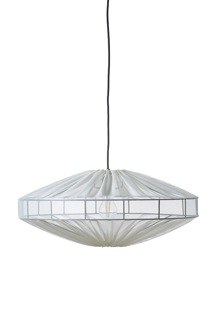 Alba Skjerm Ekskl. Oppheng Ø58 Beige Taklampe Fra Alde & Lind - Plasser den i stuen, gangen eller soverommet.