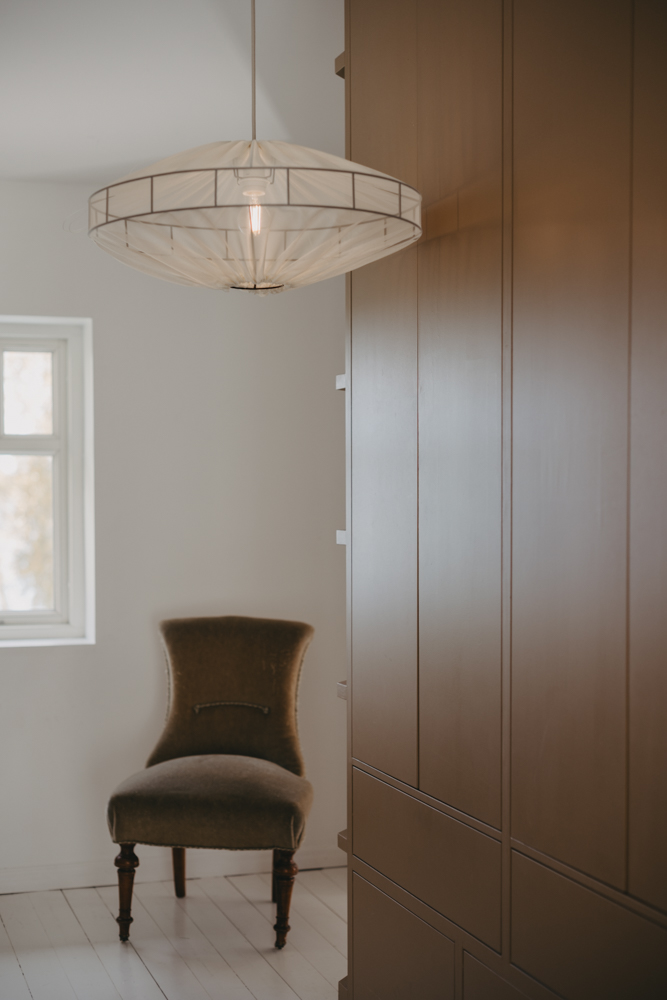 Alba Skjerm Ekskl. Oppheng Ø58 Beige Taklampe Fra Alde & Lind - Plasser den i stuen, gangen eller soverommet.