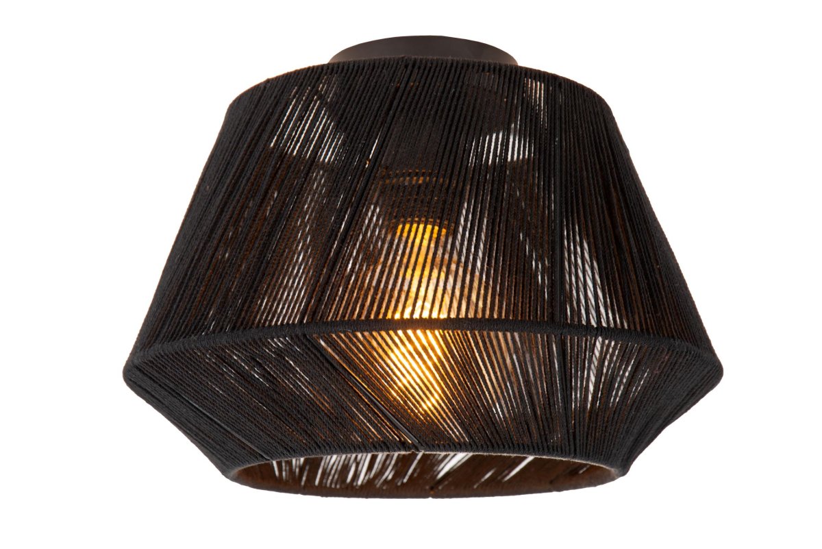 Jessica Ø30 Svart plafond Fra Lucide - Velg din favoritt LED-lyskilde og koble Jessica til en ekstern dimmer for å nyte optimal lysstyrke når som helst.