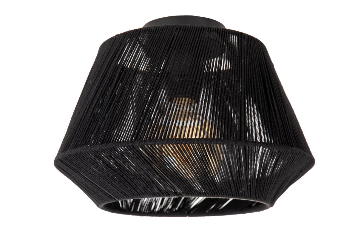 Jessica Ø30 Svart plafond Fra Lucide - Velg din favoritt LED-lyskilde og koble Jessica til en ekstern dimmer for å nyte optimal lysstyrke når som helst.