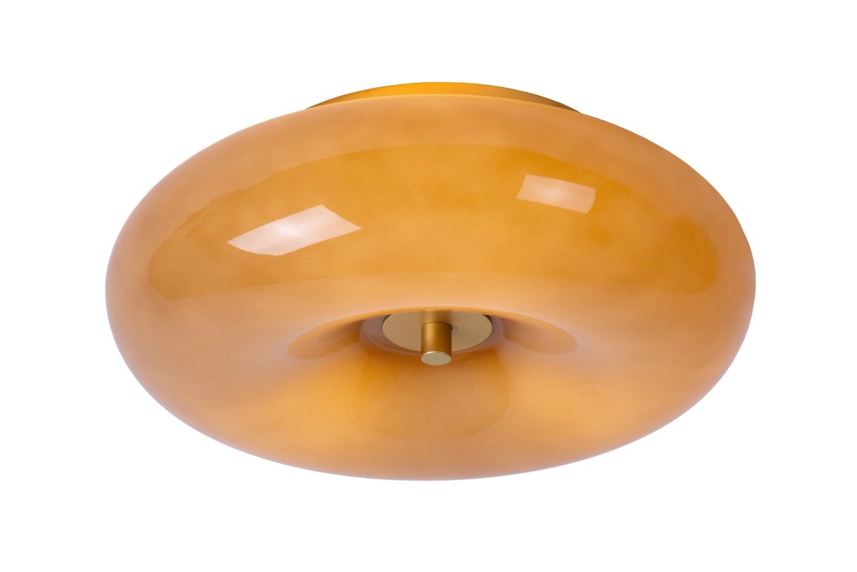 Sentino Ø30 Taupe plafond Fra Lucide - Perfekt for stuen, kjøkkenet, soverommet eller gangen, Sentino er en iøynefallende detalj som tilfører et snev av 60-tallsstil eller moderne eleganse til ethvert rom.
