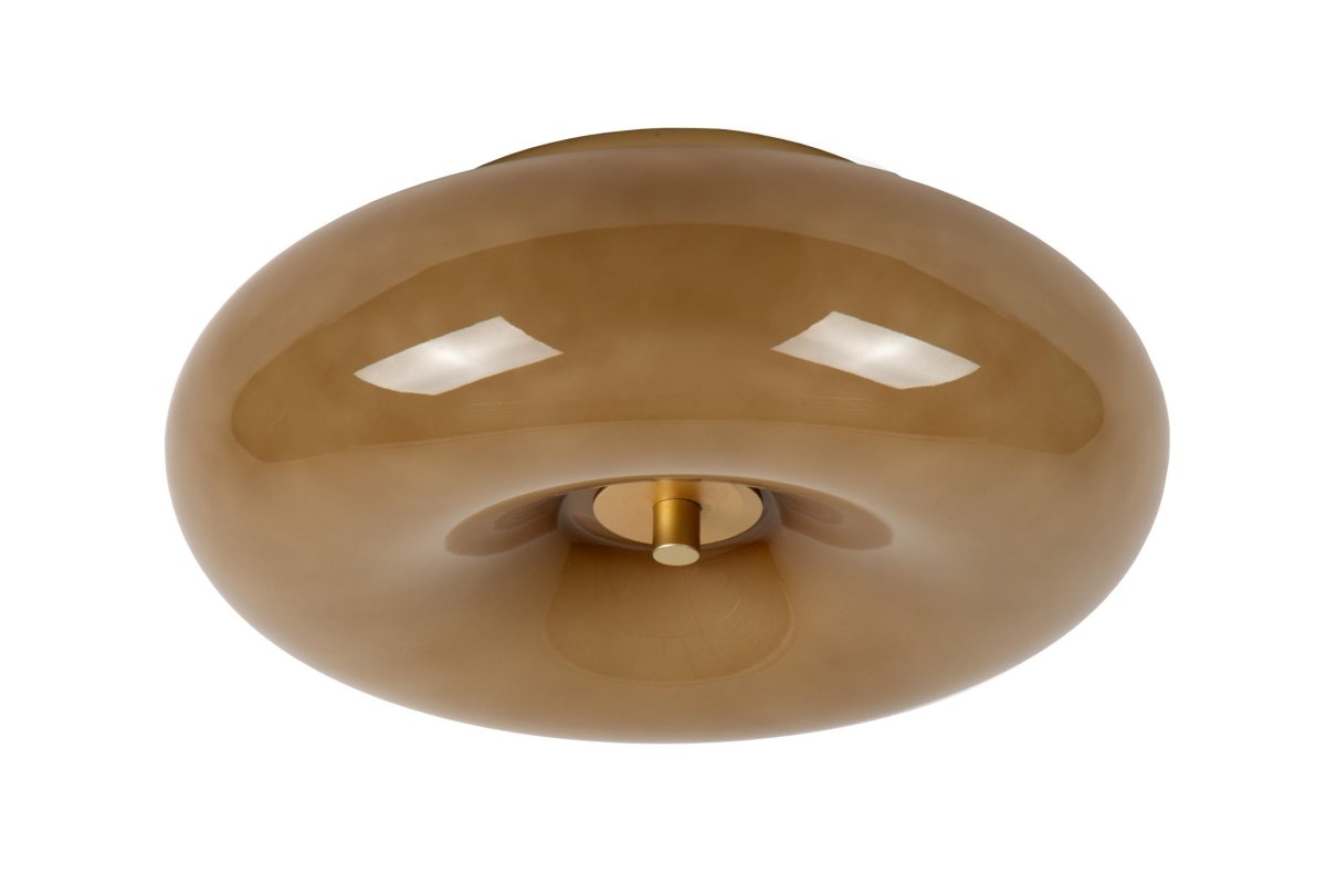 Sentino Ø30 Taupe plafond Fra Lucide - Perfekt for stuen, kjøkkenet, soverommet eller gangen, Sentino er en iøynefallende detalj som tilfører et snev av 60-tallsstil eller moderne eleganse til ethvert rom.