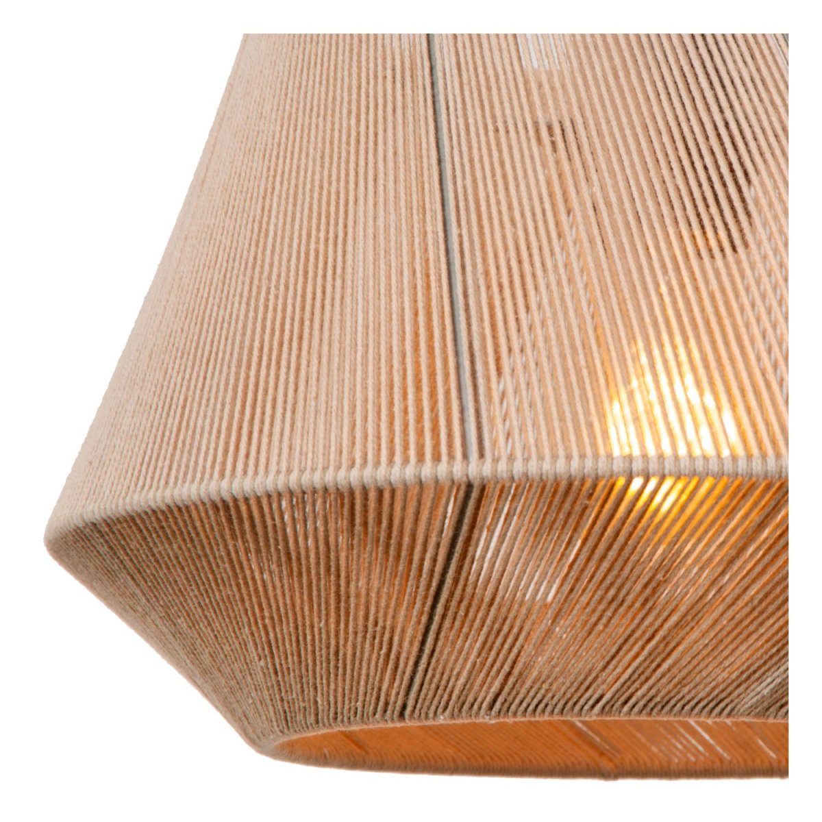 Jessica Ø30 Natur Taklampe Fra Lucide - Perfekt for &aring; skape en varm og innbydende atmosf&aelig;re i stuen eller spisestuen, Jessica passer best i en koselig sittegruppe.