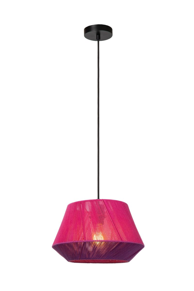 Jessica Ø30 Rosa Taklampe Fra Lucide - Perfekt for å skape en varm og innbydende atmosfære i stuen eller spisestuen, Jessica passer best i en koselig sittegruppe.