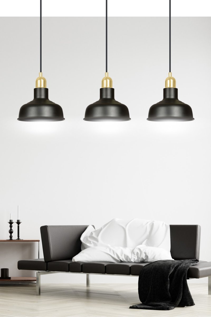 Ibor 72cm Svart Taklampe Fra Emibig Lighting - En modell som passer perfekt inn i nesten enhver innredning.