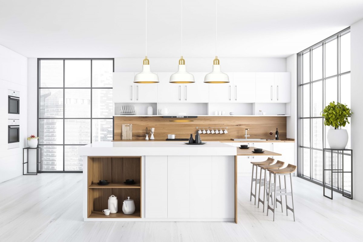 Ibor 72cm Hvit Taklampe Fra Emibig Lighting - En modell som passer perfekt inn i nesten enhver innredning.