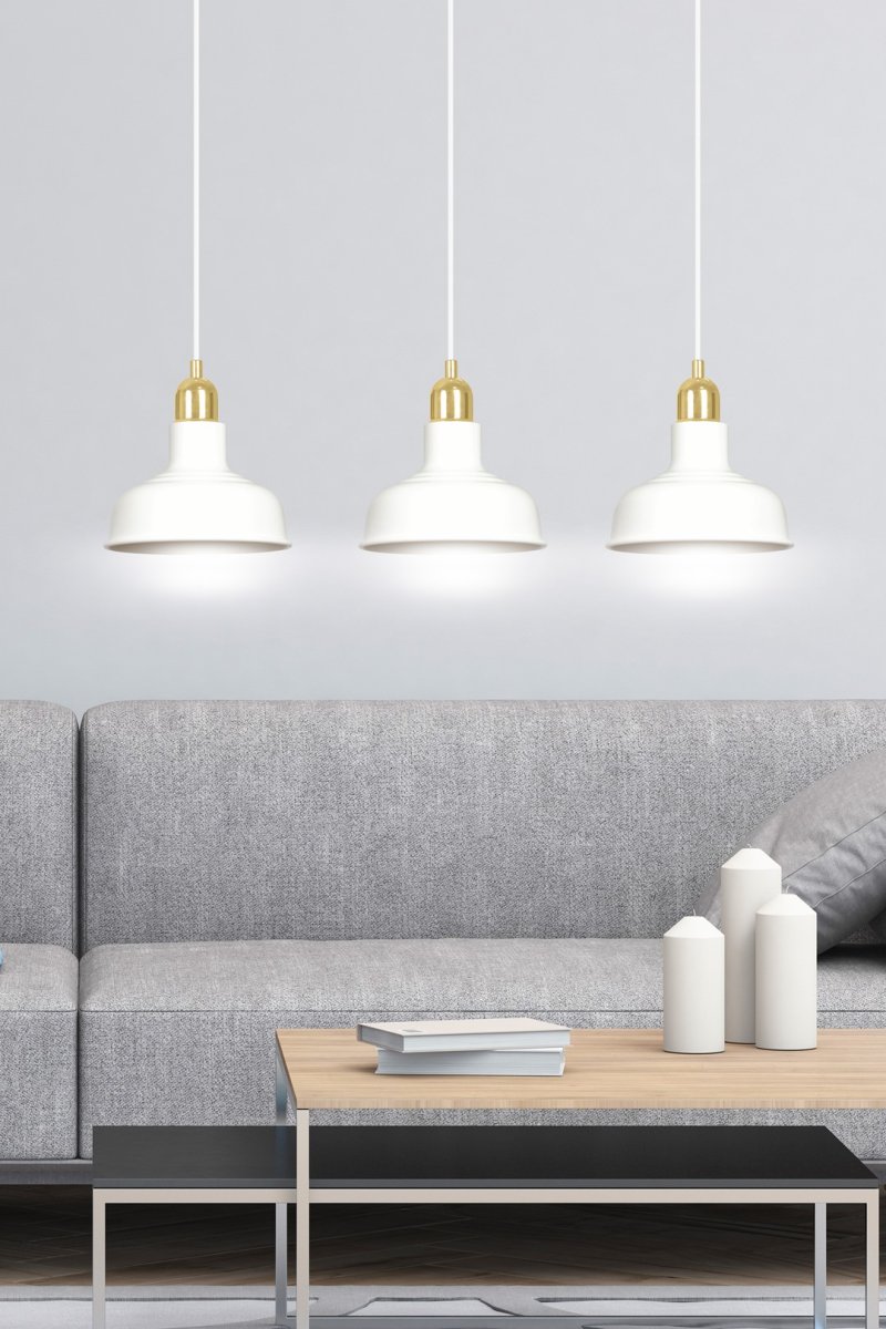 Ibor 72cm Hvit Taklampe Fra Emibig Lighting - En modell som passer perfekt inn i nesten enhver innredning.