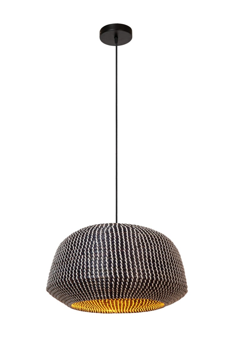 Maduka Ø47 Svart Taklampe Fra Lucide - Unike produktegenskaper:Passer for bruk med LED-lyskildeDenne lampen er h&oslash;ydejusterbarLett &aring; koble til en dimmer (ekskl.