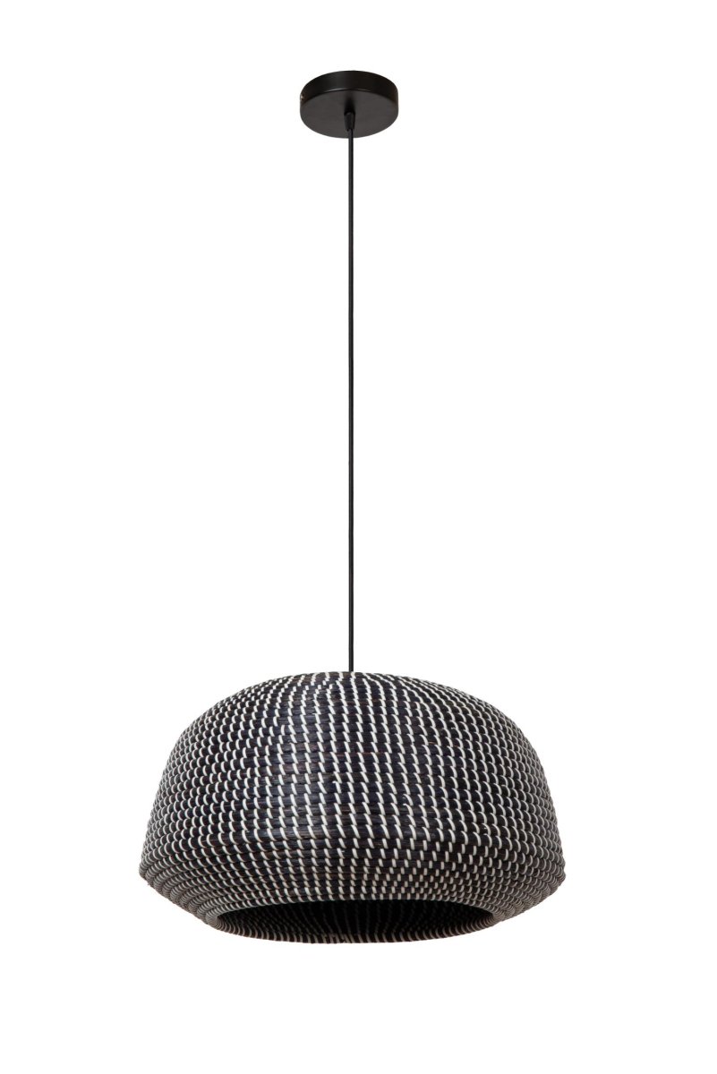 Maduka Ø47 Svart Taklampe Fra Lucide - Unike produktegenskaper:Passer for bruk med LED-lyskildeDenne lampen er h&oslash;ydejusterbarLett &aring; koble til en dimmer (ekskl.
