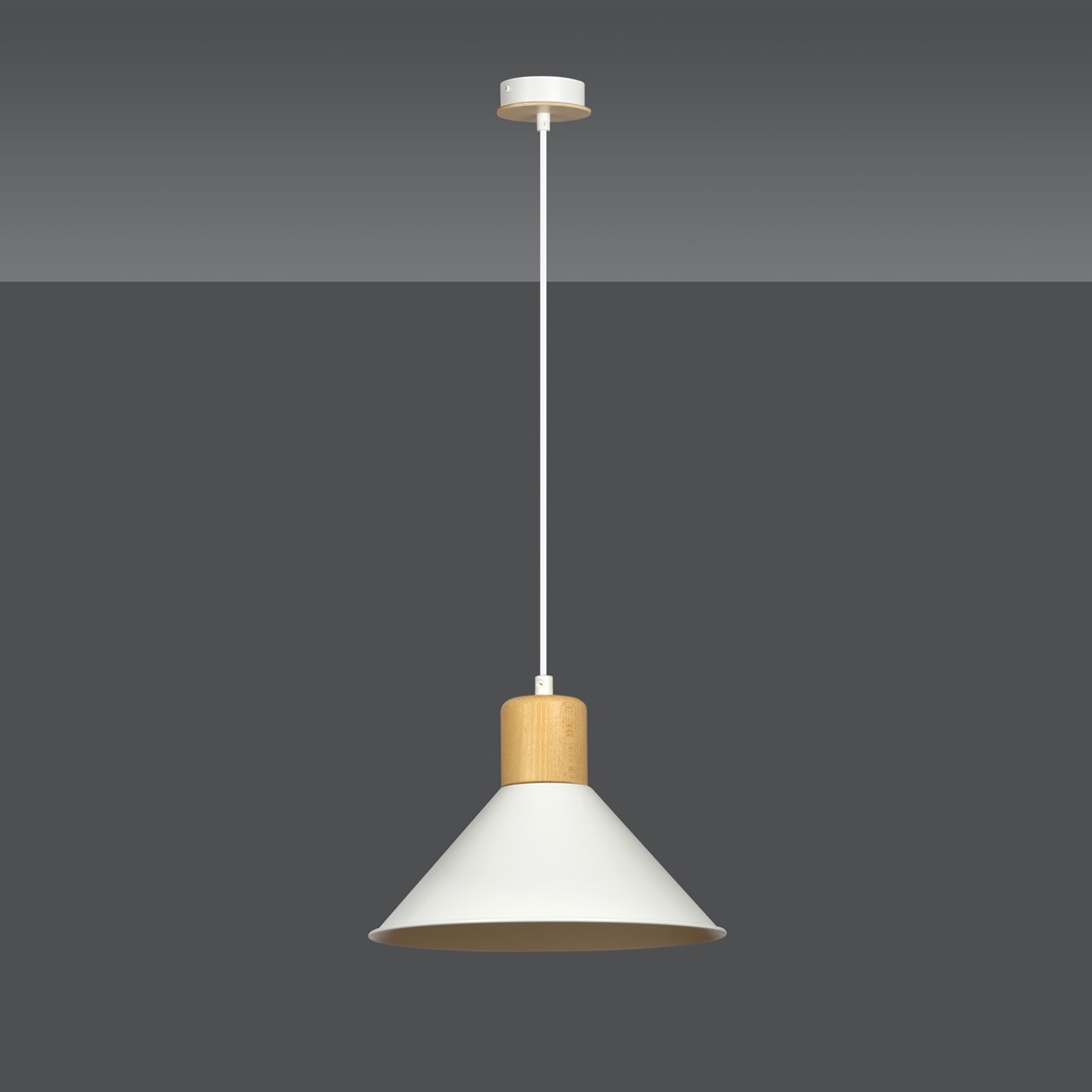 Rowen Ø25 Hvit Taklampe Fra Emibig Lighting - Rowen er en minimalistisk serie taklamper med enkel form og stilig design &ndash; en modell som passer inn i nesten alle typer interi&oslash;r.