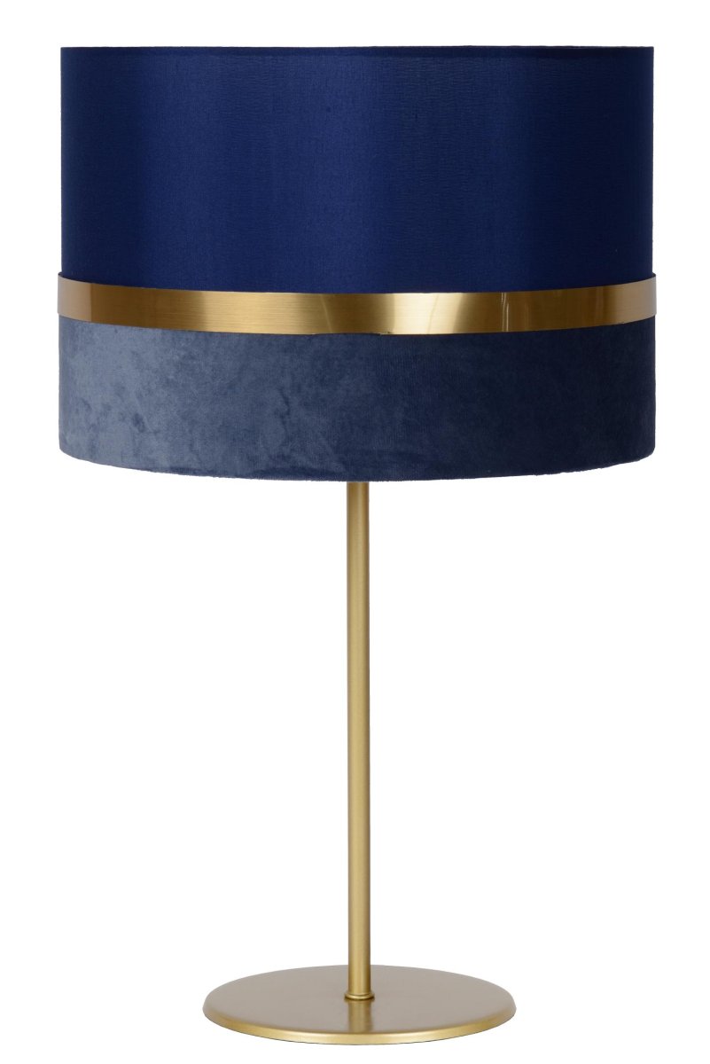 Extravaganza Tusse 50cm Blå bordlampe Fra Lucide - En dose retro, kombinert med boudoir og et snev av eleganse &ndash; det er bordlampen Extravaganza Tusse.