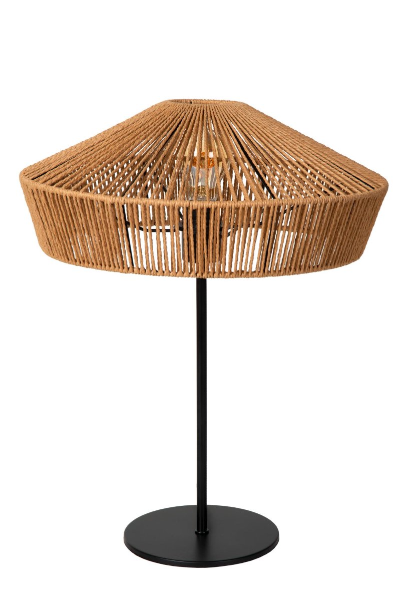 Yunkai 50cm Natur bordlampe Fra Lucide - Den fleksible strømbryteren på kabelen gjør det enkelt å slå lampen av og på.