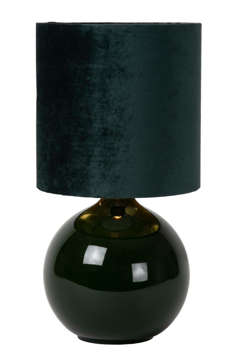 Esterad 47cm Grønn bordlampe Fra Lucide - Denne slående lampen er knapt en halv meter høy og passer perfekt på; et sidebord eller sidebord.