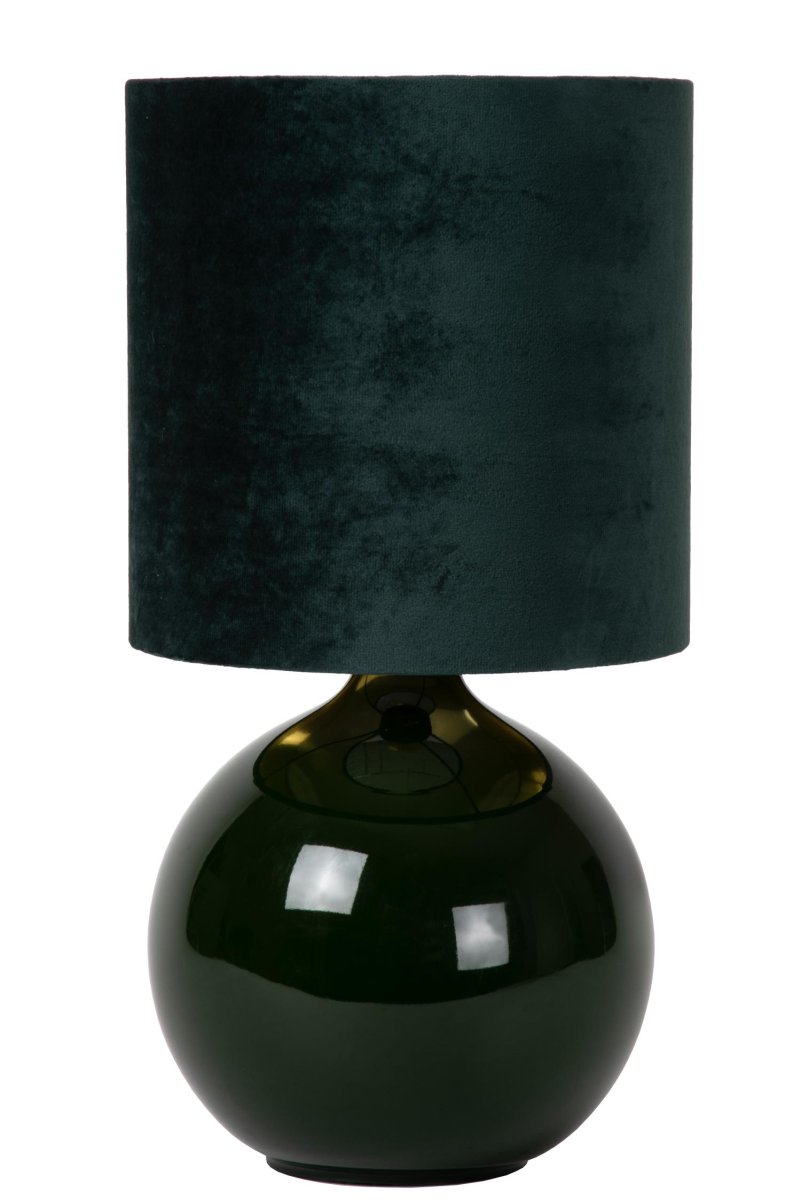 Esterad 47cm Grønn bordlampe Fra Lucide - Denne slående lampen er knapt en halv meter høy og passer perfekt på; et sidebord eller sidebord.