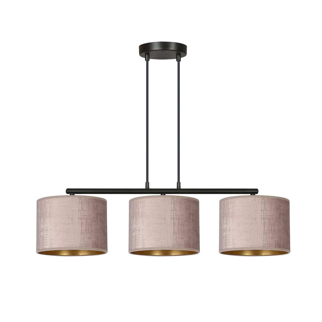 Hilde 72cm Rosa Taklampe Fra Emibig Lighting - Den enkle konstruksjonen og elegante fargevalget gj&oslash;r Hilde til et allsidig valg som smelter inn i mange forskjellige rom og stiler.