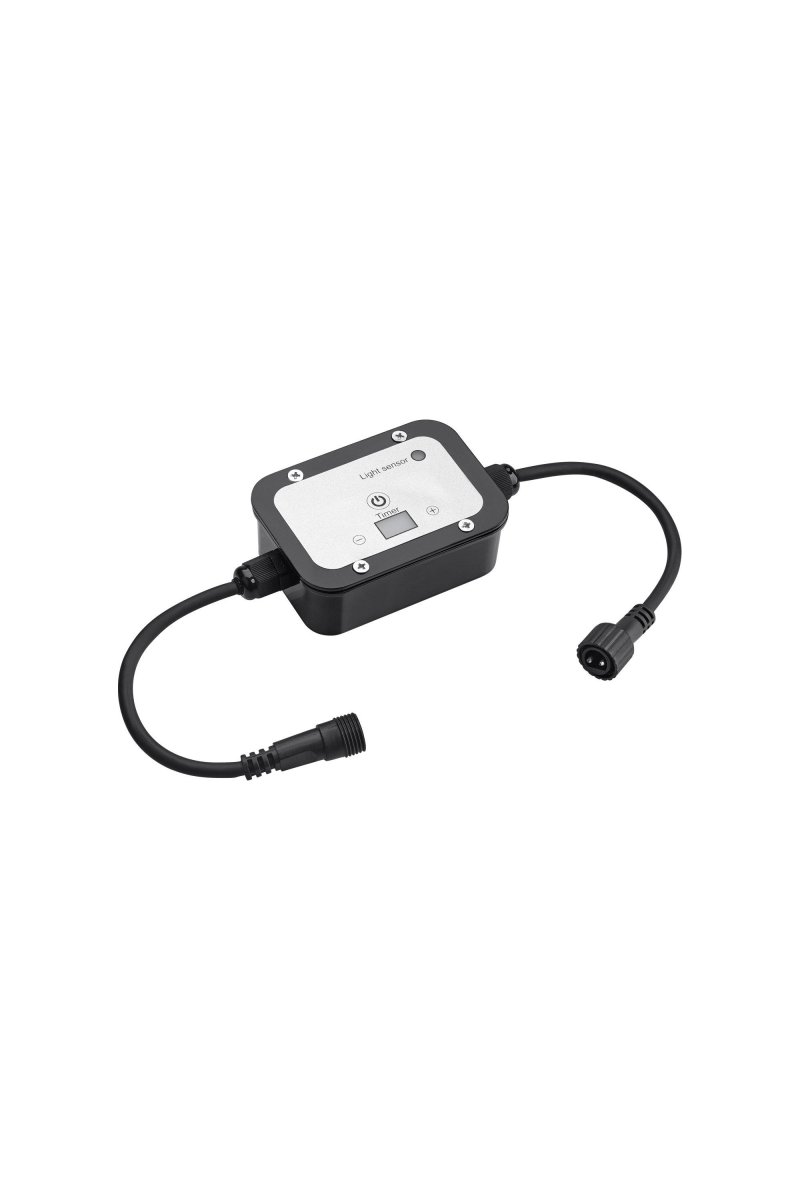 Lyssensor/Timer Svart Garden 24 Fra Markslöjd - Garden 24 er IP44-klassifisert og tilpasset hage- og utend&oslash;rsbelysning som du enkelt kan installere.