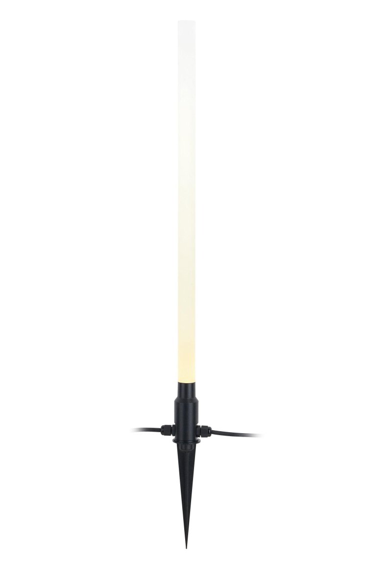 Lysespyd 3W Svart Garden 24 Fra Markslöjd - Lysspyd fra Garden 24 er en IP44-klassifisert lyss&oslash;yle i frostet plast med en h&oslash;yde p&aring;; 75 cm.