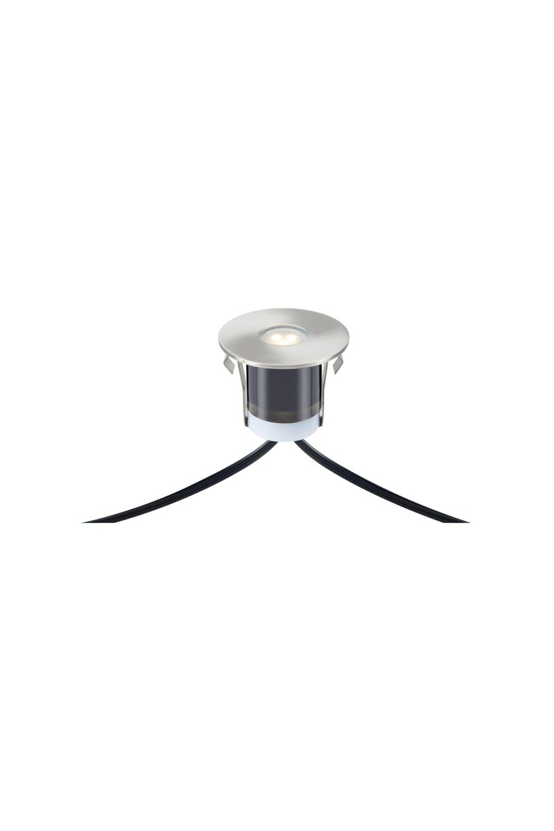 Terrasse-Spotlight 0,8W 3-Pakning Stål Garden 24 Fra Markslöjd - Garden 24 er IP44-klassifisert og tilpasset hage- og utend&oslash;rsbelysning som du enkelt kan installere.