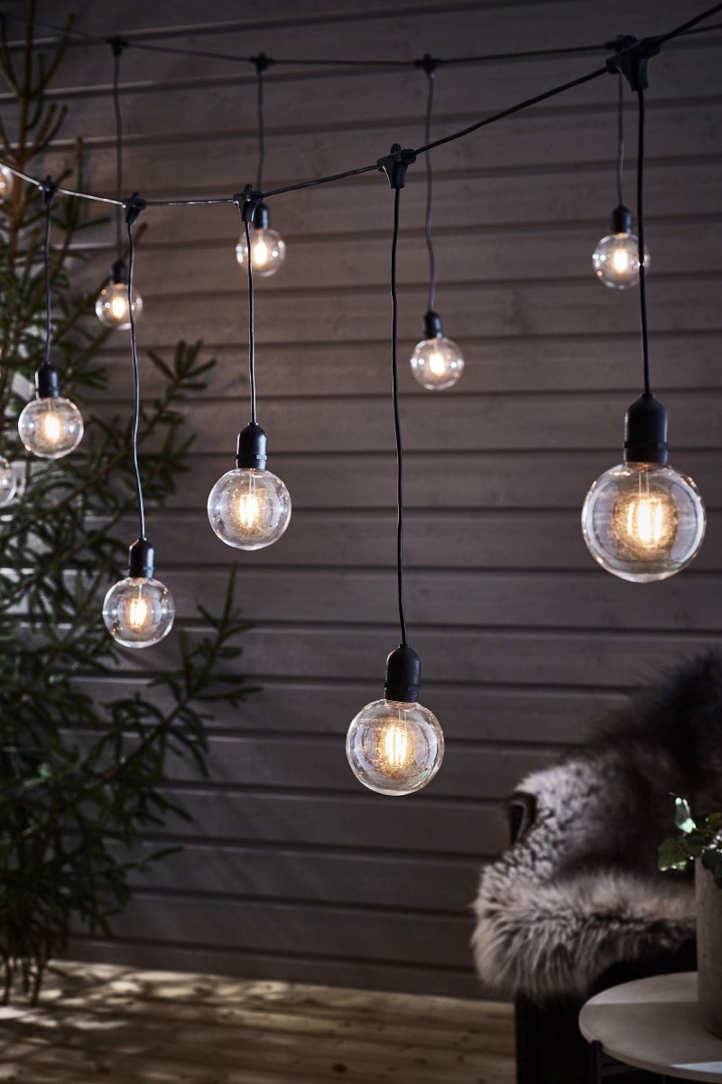 Lysslynge Deco Extra 4 m Klar Garden 24 Fra Markslöjd - Koble lyssl&oslash;yfen med startsettet 108021 (som inkluderer en transformator) og f&aring; en total lengde med utelys p&aring;; ca.