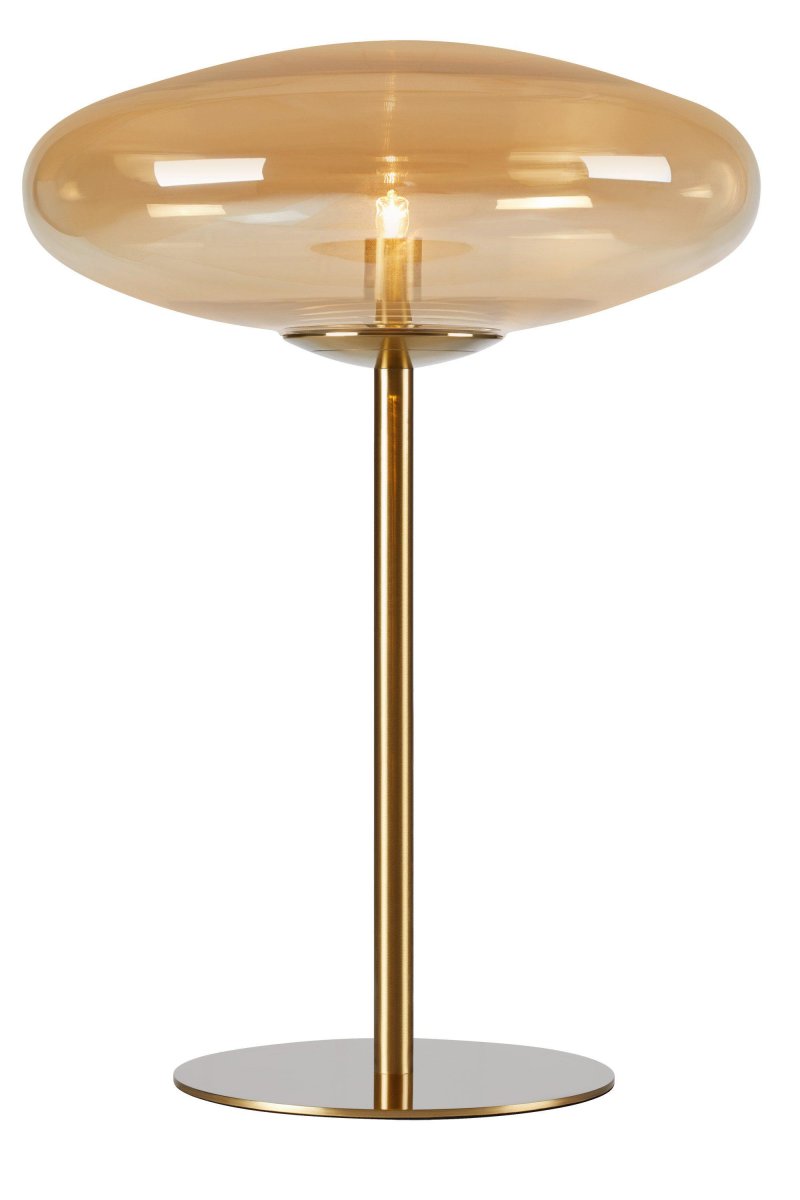 Locus 40cm Messing bordlampe Fra Markslöjd - Med en kombinasjon av moderne estetikk og klassisk eleganse blir denne lampen en sofistikert interi&oslash;rdetalj i hjemmet ditt.
