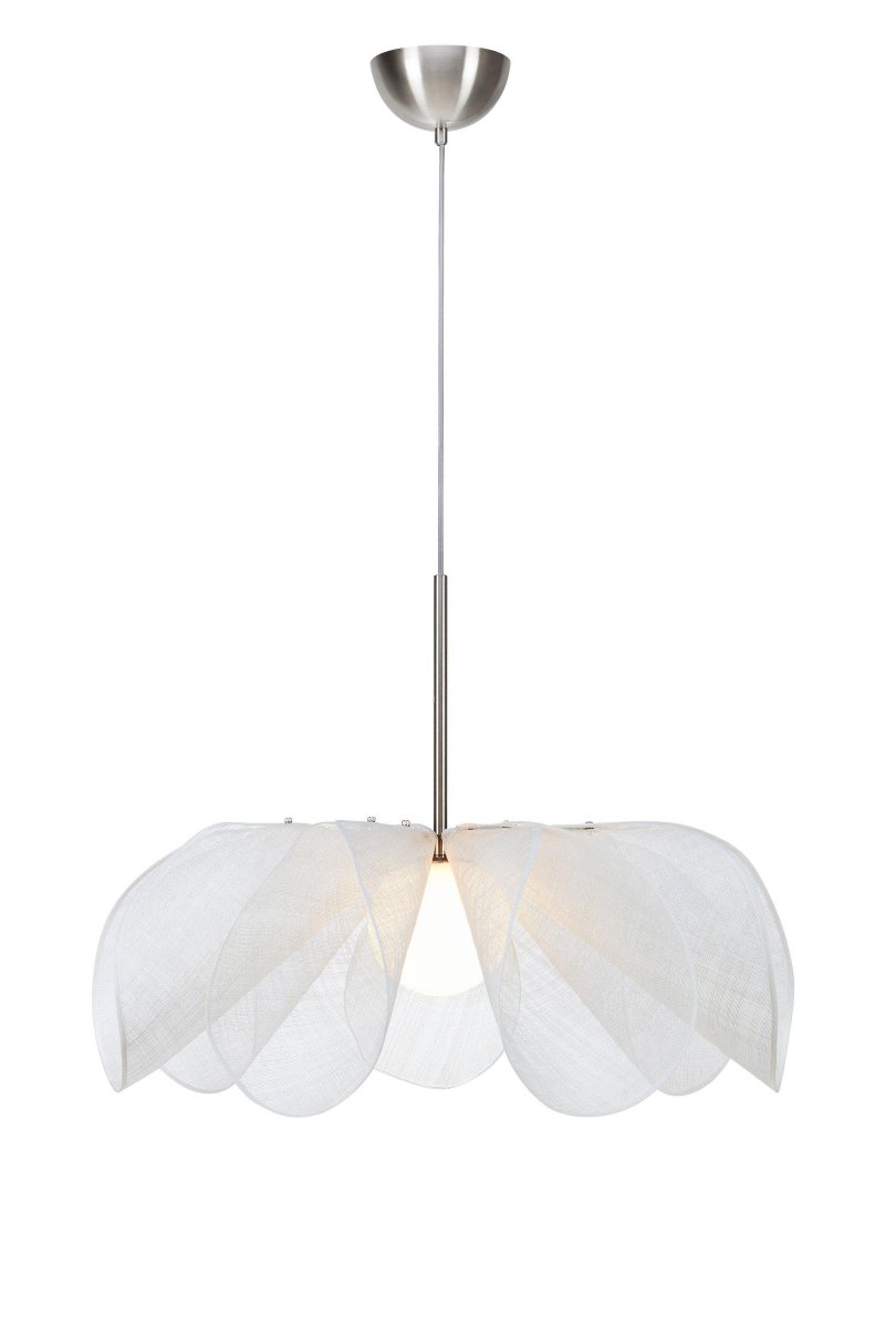 Styrka Ø75 Hvit Taklampe Fra Markslöjd - Lampen krever en lyspære med en maksimal diameter på 55 mm.