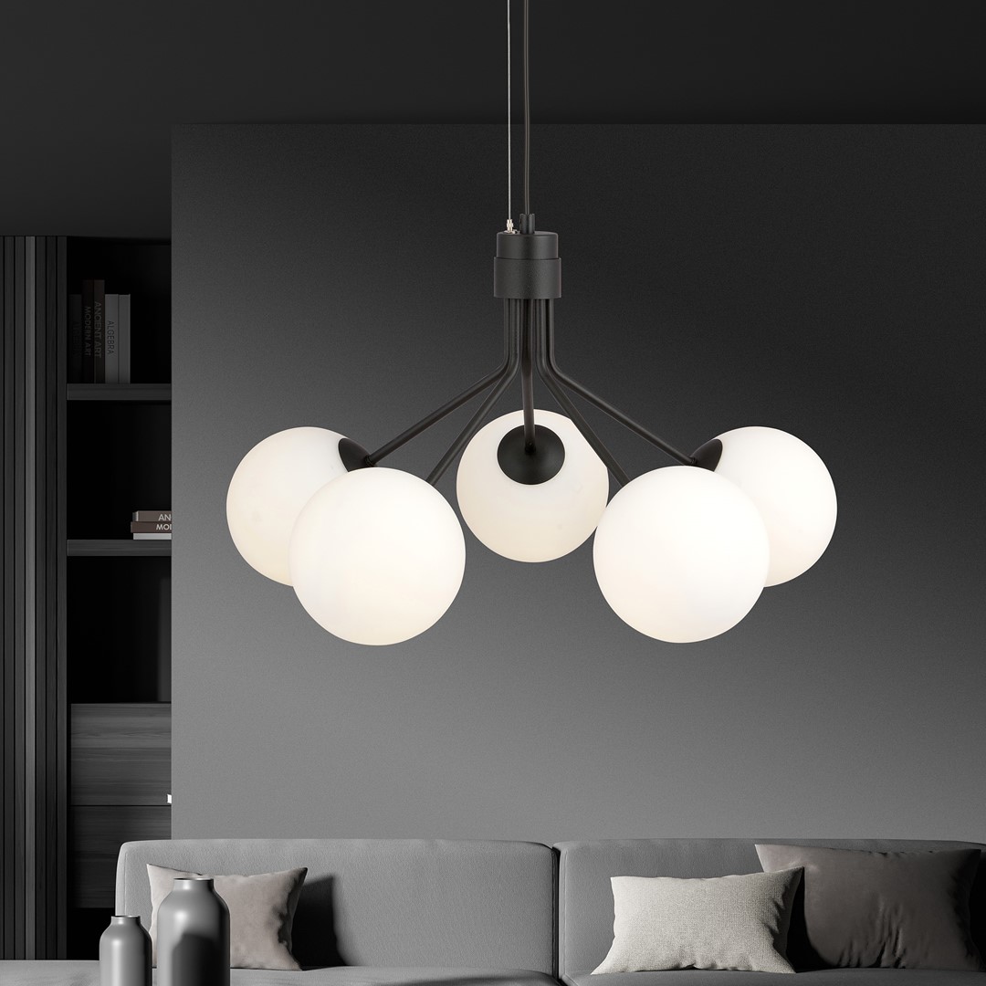 Nova Ø57 Hvit Taklampe Fra Emibig Lighting - Nova er en lampeserie som passer perfekt i b&aring;de moderne og tradisjonelle interi&oslash;rer.