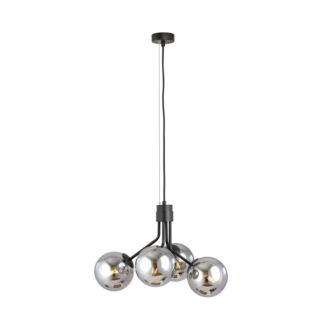 Nova Ø46 Røykfarget Taklampe Fra Emibig Lighting - Nova er en lampeserie som passer perfekt i b&aring;de moderne og tradisjonelle interi&oslash;rer.