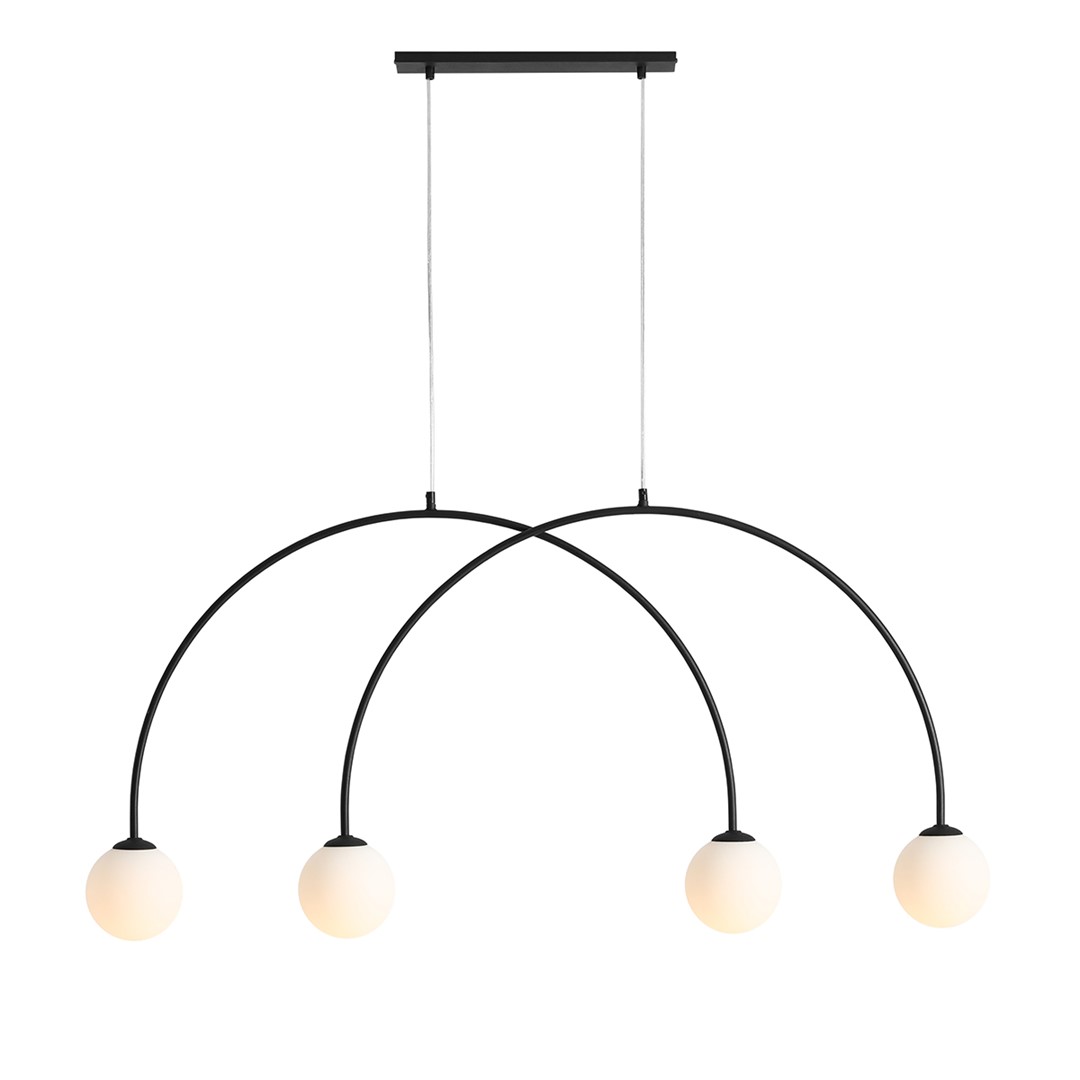 Lea 130cm Svart Taklampe Fra Artera - Med sin minimalistiske estetikk og sofistikerte detaljer er denne lampen et stilig og funksjonelt tillegg til interiøret ditt.