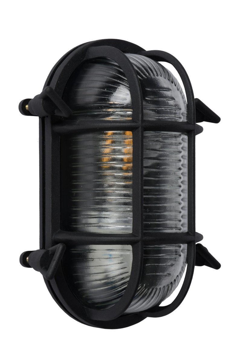 Dudley Svart utendørslampe Fra Lucide - Unike produktegenskaper:Passer for bruk med LED-lyskildeLett å koble til en dimmer (ekskl.