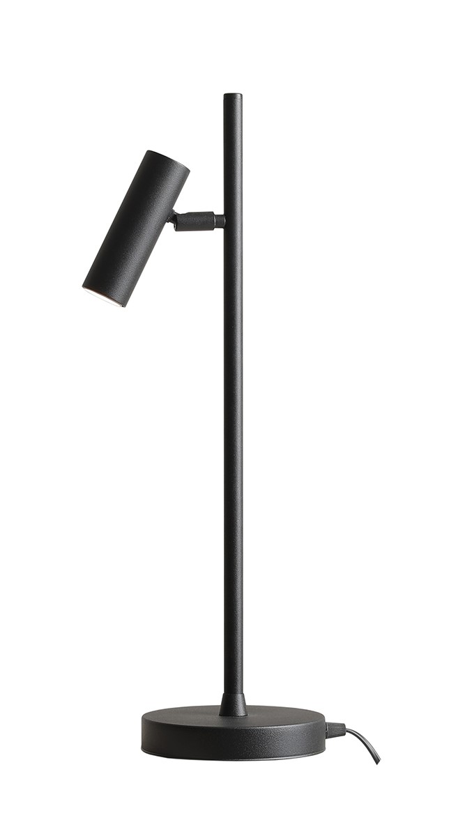Trevo 54cm Svart skrivebordslampe Fra Artera - Den kompakte og elegante formen gjør Trevo til en perfekt passform på skrivebordet eller som leselampe i forskjellige rom.