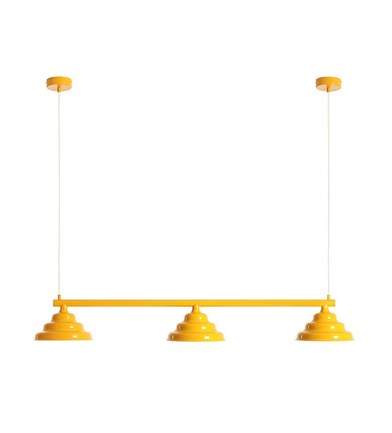 Wave 106cm Gul Taklampe Fra Artera - Wave er en moderne pendel med retrodesign, som gjør den allsidig belysning og passer inn i ethvert hjem.