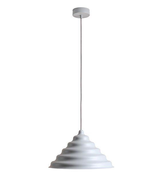 Wave Ø36 Blå Taklampe Fra Artera - Den forvitrede skjermen av metall i en matt grå bl&aring; farge gir en fin spredning av lys nedover, noe som gjør den perfekt å henge over spisebordet eller kjøkkenet.