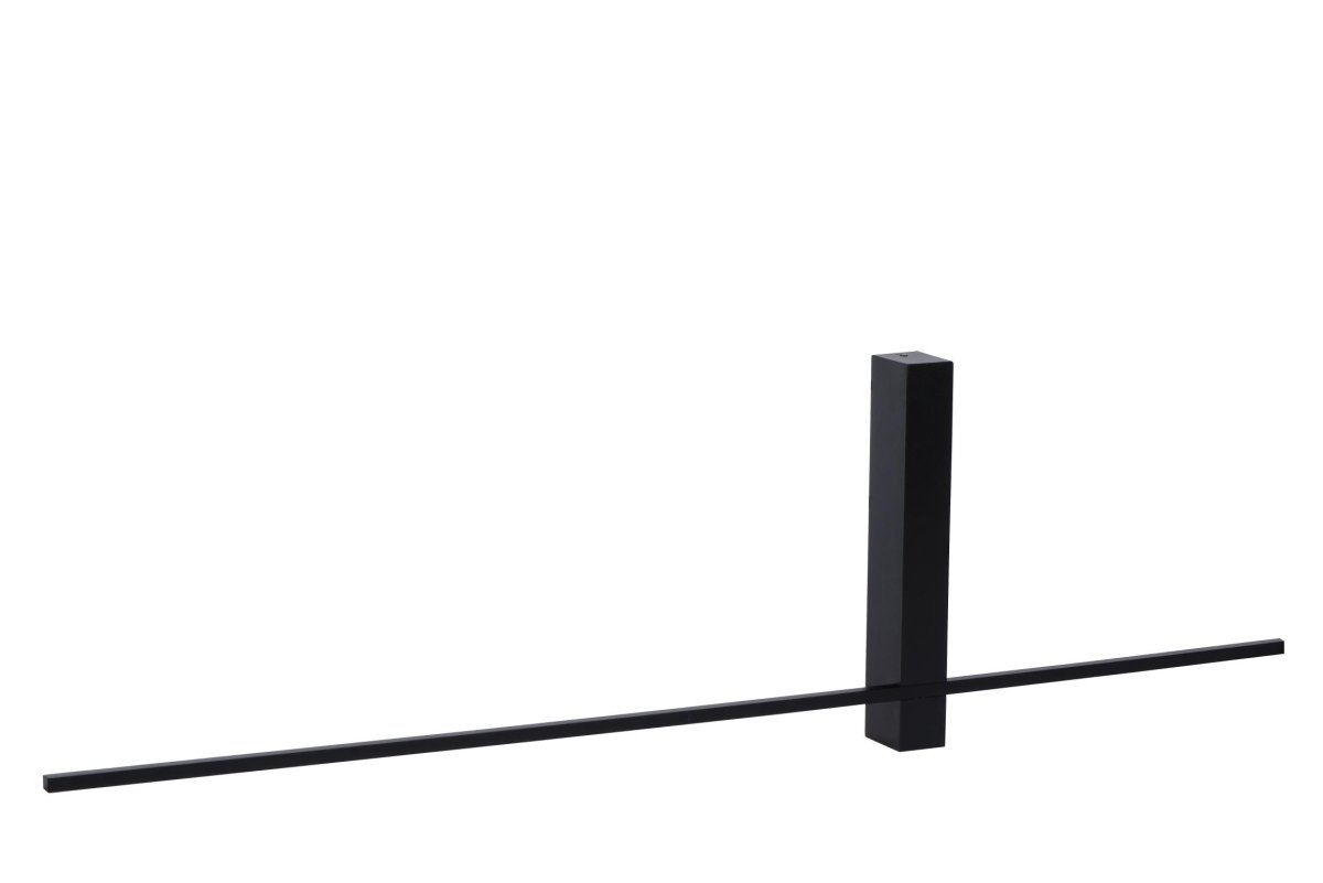 Segin 60cm Svart vegglampe Fra Lucide - Det høykvalitets aluminiumsdesignet sørger for at vegglampens moderne og indirekte lys virkelig kommer til sin rett.