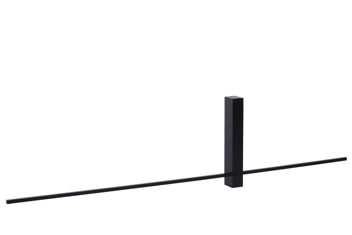 Segin 90cm Svart vegglampe Fra Lucide - Det høykvalitets aluminiumsdesignet sørger for at vegglampens moderne og indirekte lys virkelig kommer til sin rett.